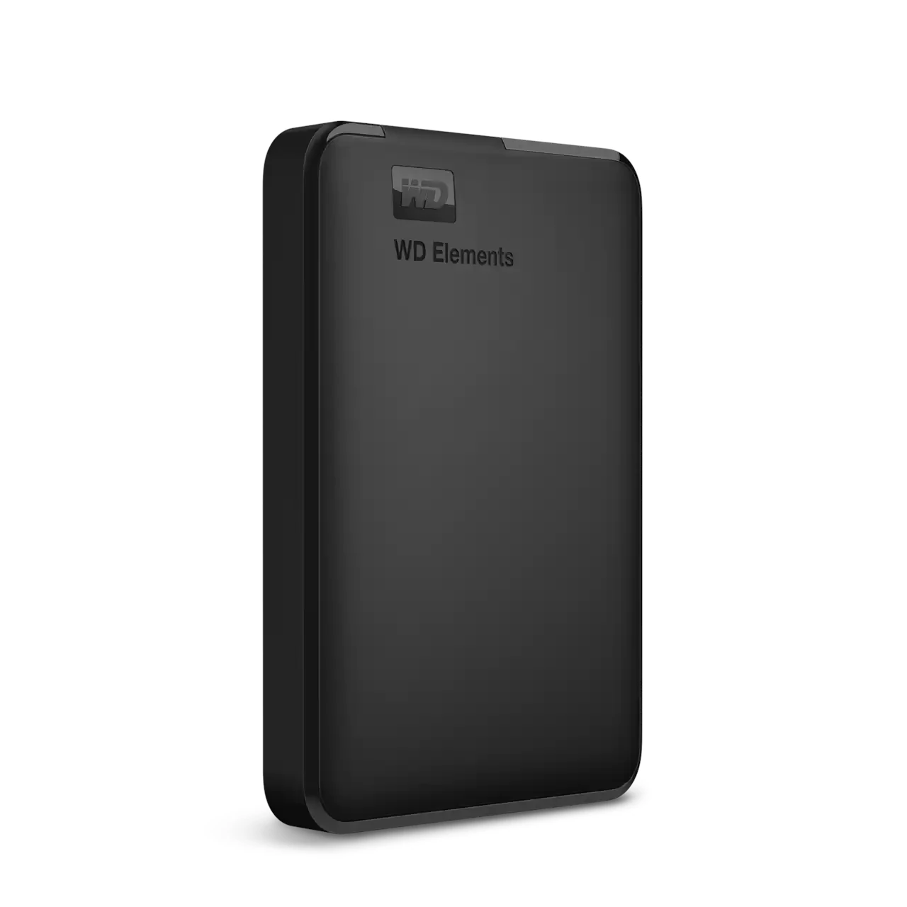 Vista lateral de Disco Rigido Portatil 1Tb Wd Usb 3.0 Elements Negro