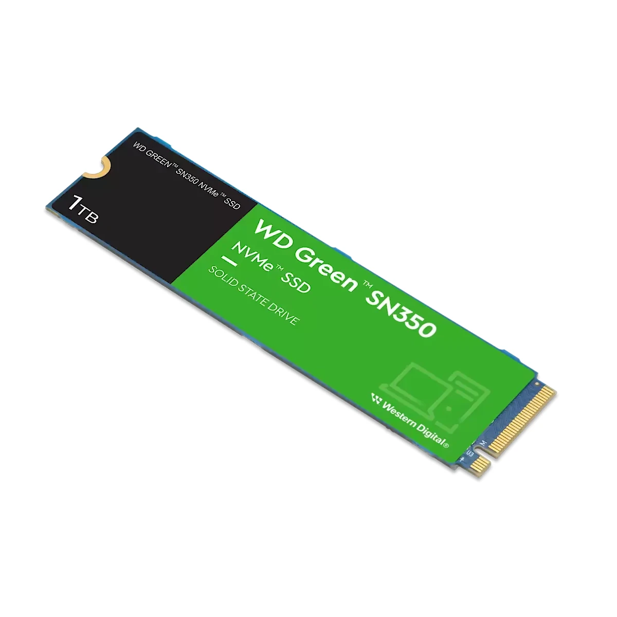 Detalles accesorios de Disco Ssd Estado Solido 1Tb M.2 Nvme Pcie Wd Green SN350 2280