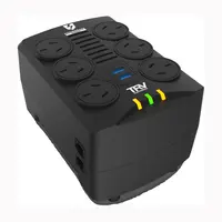 Estabilizador De Tension 1000 Va 500W Trv Powersafe 2I Rj-45 Port Estabilizador De Tension 1000 Va 500W Trv Powersafe 2I Rj-45 Port