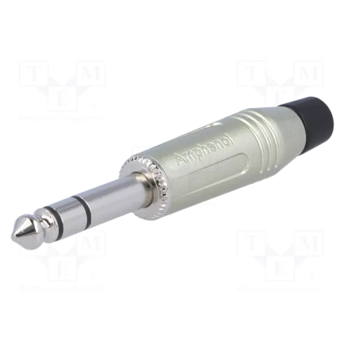 Conector Ficha Estereo Plug 6,5 Macho Metal Amphenol Niquelado Conector Ficha Estereo Plug 6,5 Macho Metal Amphenol Niquelado