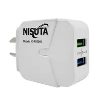 Cargador 12 W Usb-A 2,4A Sin Cable Nisuta Ns-Fu524U