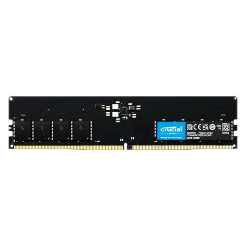 Memoria Ddr5 8Gb Crucial CT DDR5 4800MHz CL20 1.10V Negro