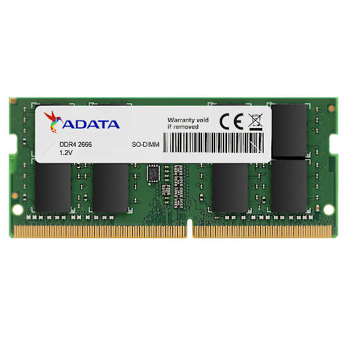 MEMORIA SODIMM DDR4  8GB 2666MHZ CL19 ADATA 1,2V