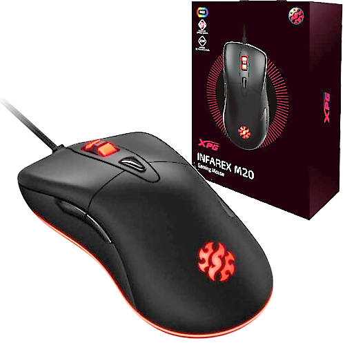 Mouse XPG Infarex M20 Gamer 5000dpi RGB