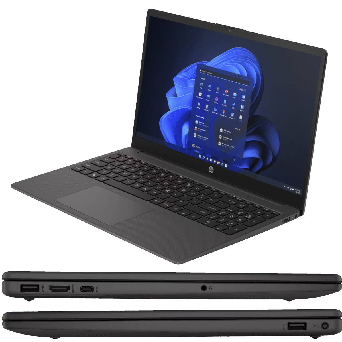 NOTEBOOK HP 255 G10 de 15,6 AMD Ryzen 3 7730U 8GB RAM 256GB SSD