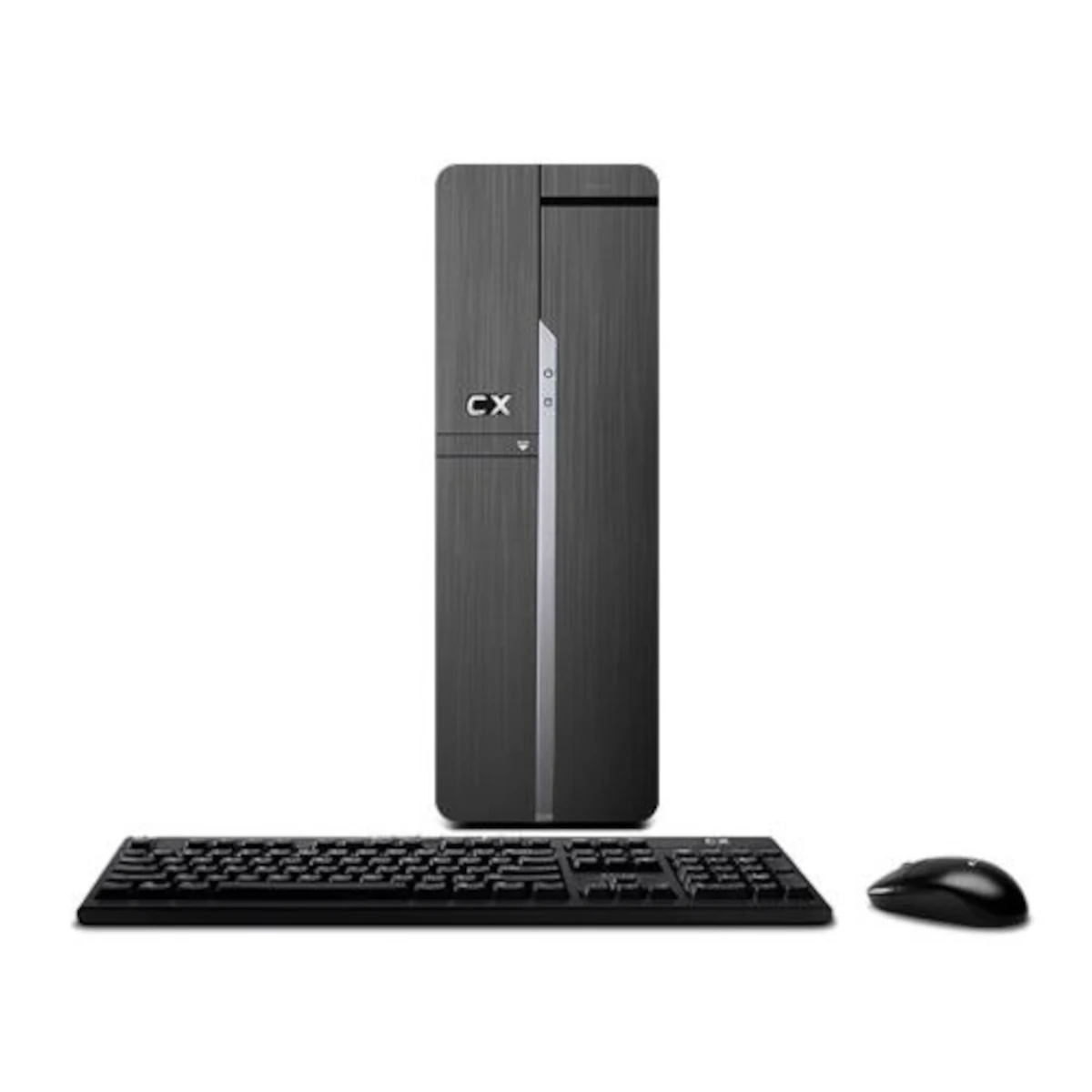 Vista lateral de Pc Intel I5 10400 16Gb Ram Ssd 480 Tecl+Mou Fuente 600W