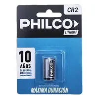 Pila Cr2 Philco Litio 3V Blister X1