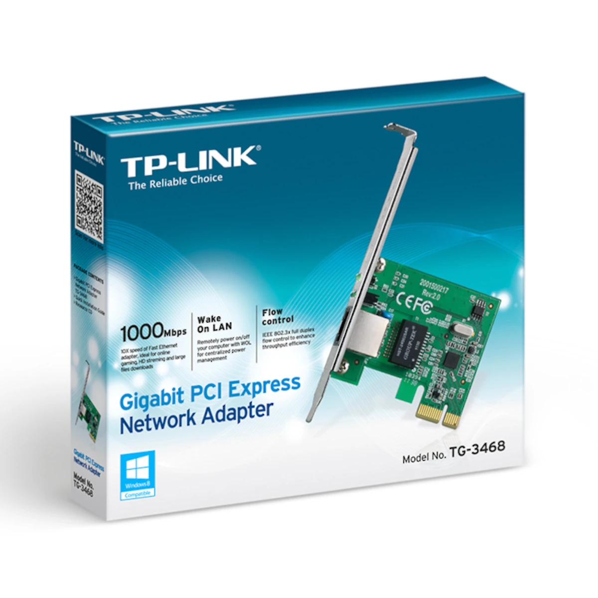 Miniatura 3 de Placas de red (internas) marca TP-Link modelo TG-3468
