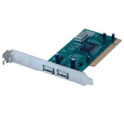 PLACA PCI 2 PUERTOS USB 2.0