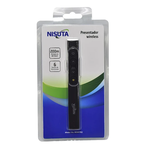 Miniatura 3 de Presentadores y punteros marca Nisuta modelo NSWIPR2