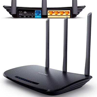 ROUTER WIFI 300MBPS 4PTO 3ANT FIJA 3DBI TP-LINK TL-WR940N