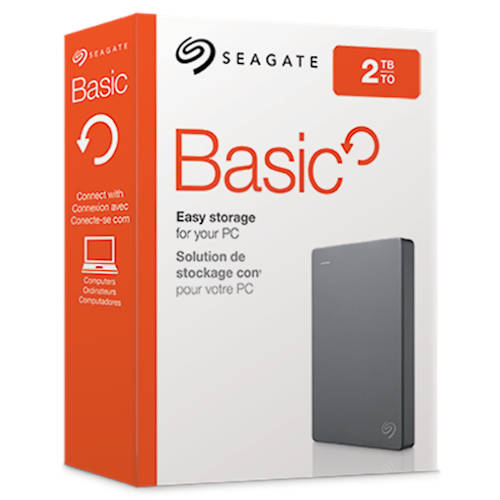 DISCO RIGIDO PORTATIL 4TB SEAGATE USB 3.0 BASIC NEGRO
