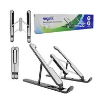 Soporte Apoya Tablet Plegable Nisuta Nscn5 Plastico Negro Soporte Apoya Tablet Plegable Nisuta Nscn5 Plastico Negro