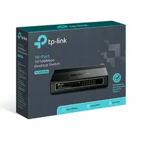 Switch 16 Puertos 10/100 Tp-Link Tl-Sf1016D