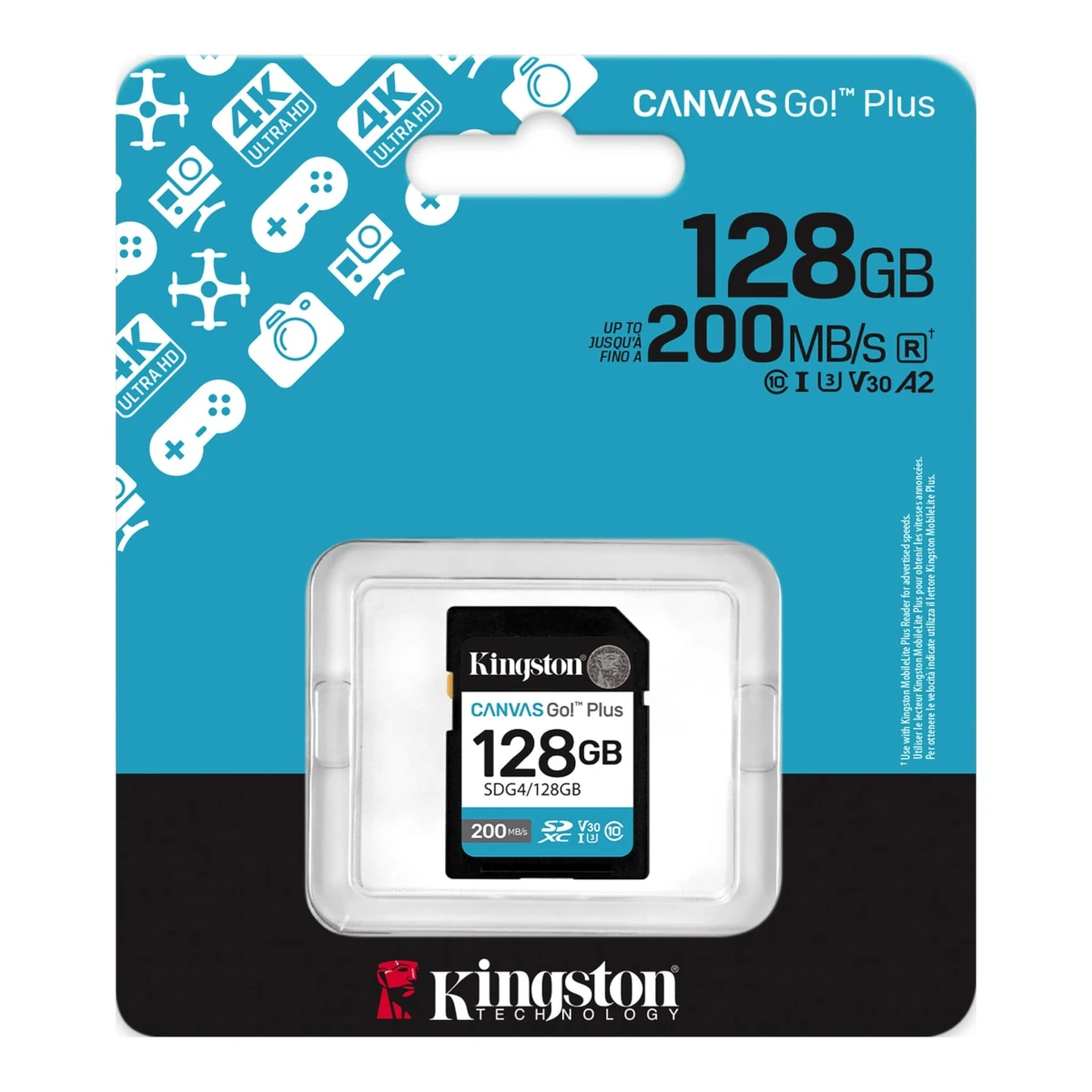 Miniatura 3 de Memorias flash marca Kingston modelo SDG4/128GB