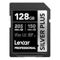 Memoria SD 128Gb Lexar SDXC SILVER PLUS UHS-I