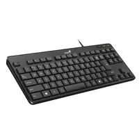 Teclado Usb Genius Compacto Luxemate 110 En Espanol Negro