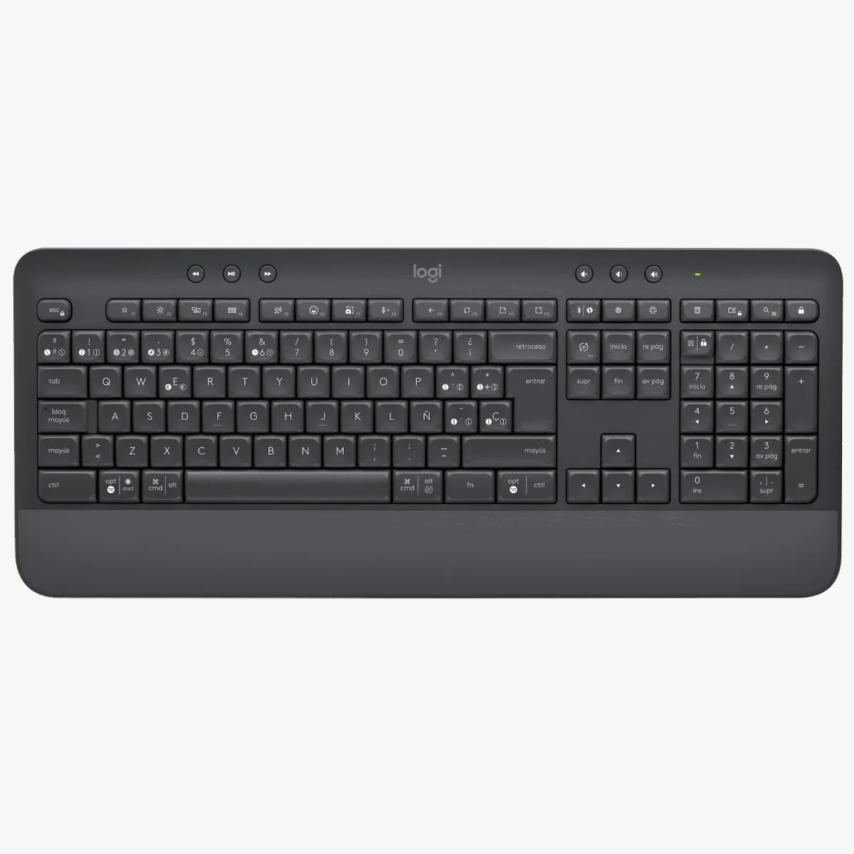 Miniatura 3 de Teclados inalambricos marca Logitech modelo K650 Graphite