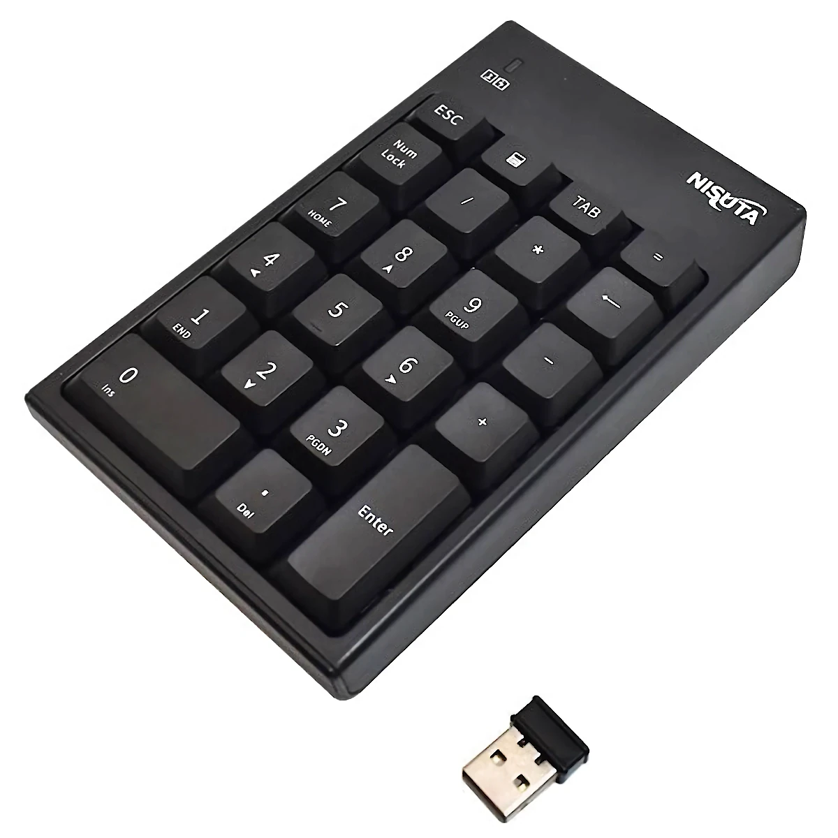 Teclado Numerico Inalambrico Nisuta Nskb11Nw