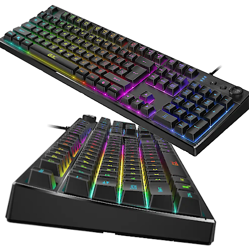  Teclado Gamer Gx Genius En Espanol Scorpion K7 Plus Negro