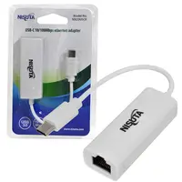 Adaptador Red Rj45 Usb-C 10/100 Mbps Nisuta Nscouscr