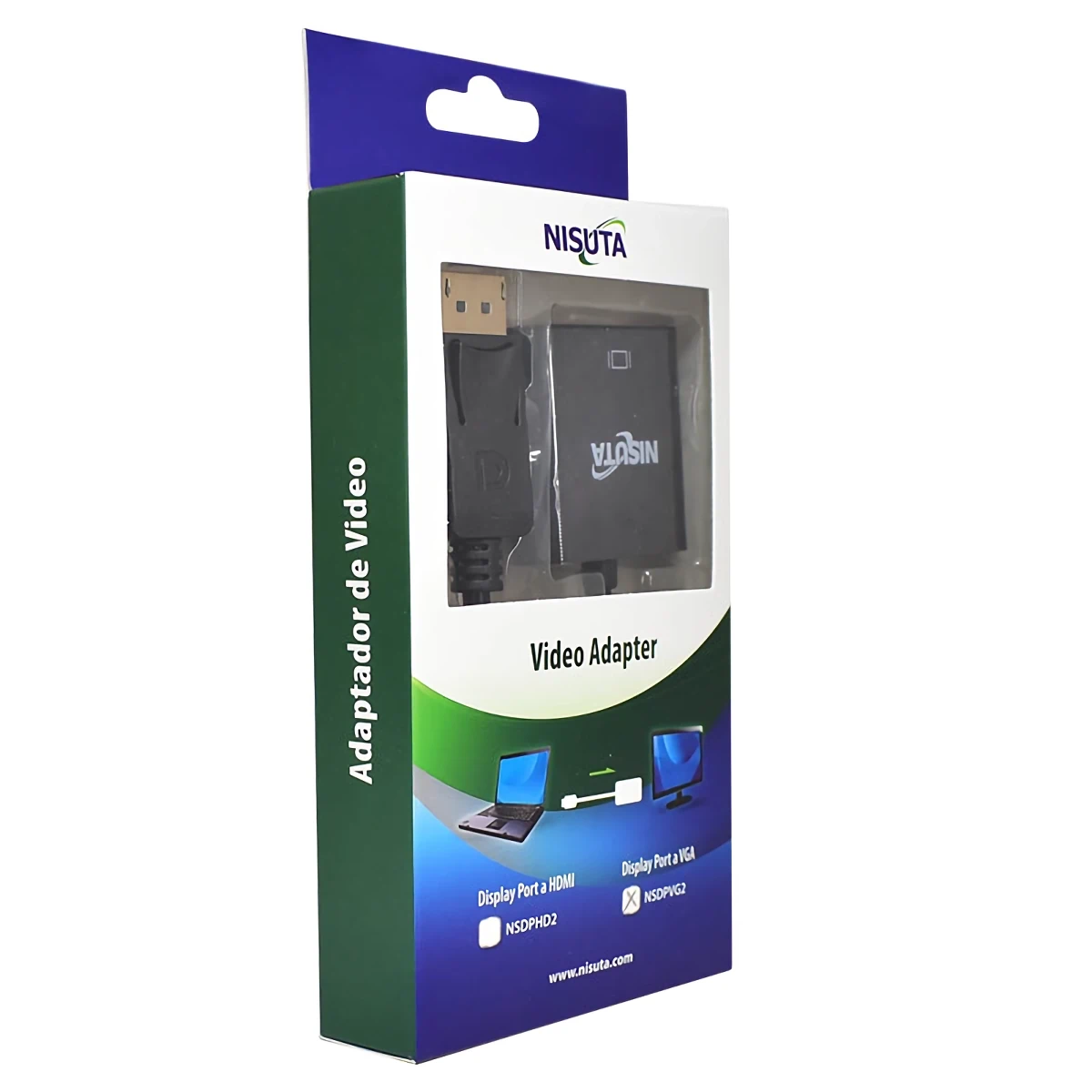 Miniatura 3 de Conversores DisplayPort a Varios marca Nisuta modelo NSDPVG2