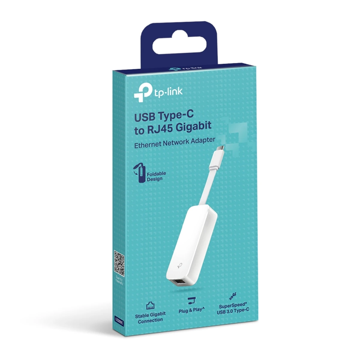 Detalles accesorios de Adaptador Red Rj45 Usb-C Gigabit Tp-Link Ue300C Usb 3.0