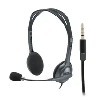 Auricular Con Microfono Logitech H111 Negro Ficha 4 Polos