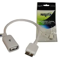 Cable Usb 3.0 A Hembra / Micro-Usb-B Macho 0,1 Mts Cable Usb 3.0 A Hembra / Micro-Usb-B Macho 0,1 Mts