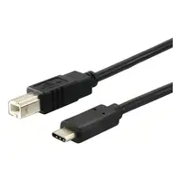 Cable Usb 2.0 USB-C / USB-B Macho-Macho 1,5 Mts Estandar Negro