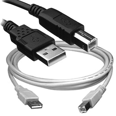 CABLE USB 2.0 A/B MACHO-MACHO 1,8 MTS ESTANDAR NEGRO