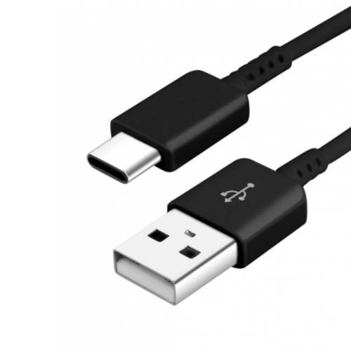 CABLE USB C MACHO / A MACHO 1 M NEGRO