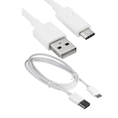 CABLE USB C MACHO / A MACHO 1 M BLANCO CARGA RAPIDA ARWEN