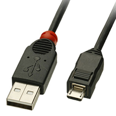 CABLE USB 2.0 A MACHO / MICRO-USB MACHO 1,8 MTS