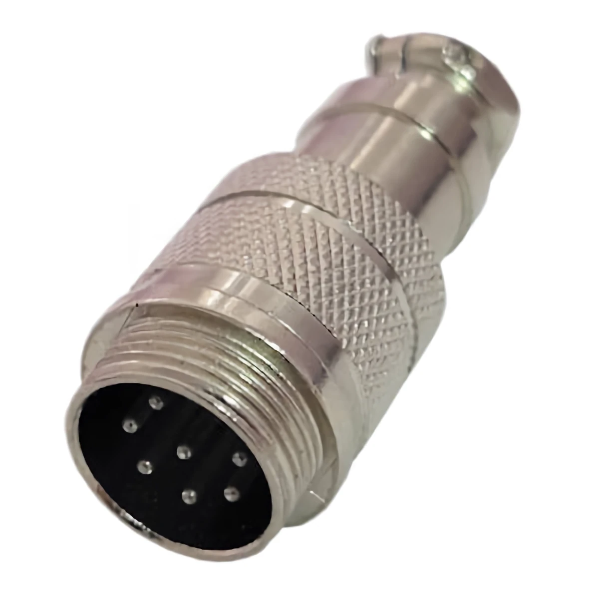 Ficha Conector Gx16 7 Pines Macho Aviacion A Cable Ficha Conector Gx16 7 Pines Macho Aviacion A Cable