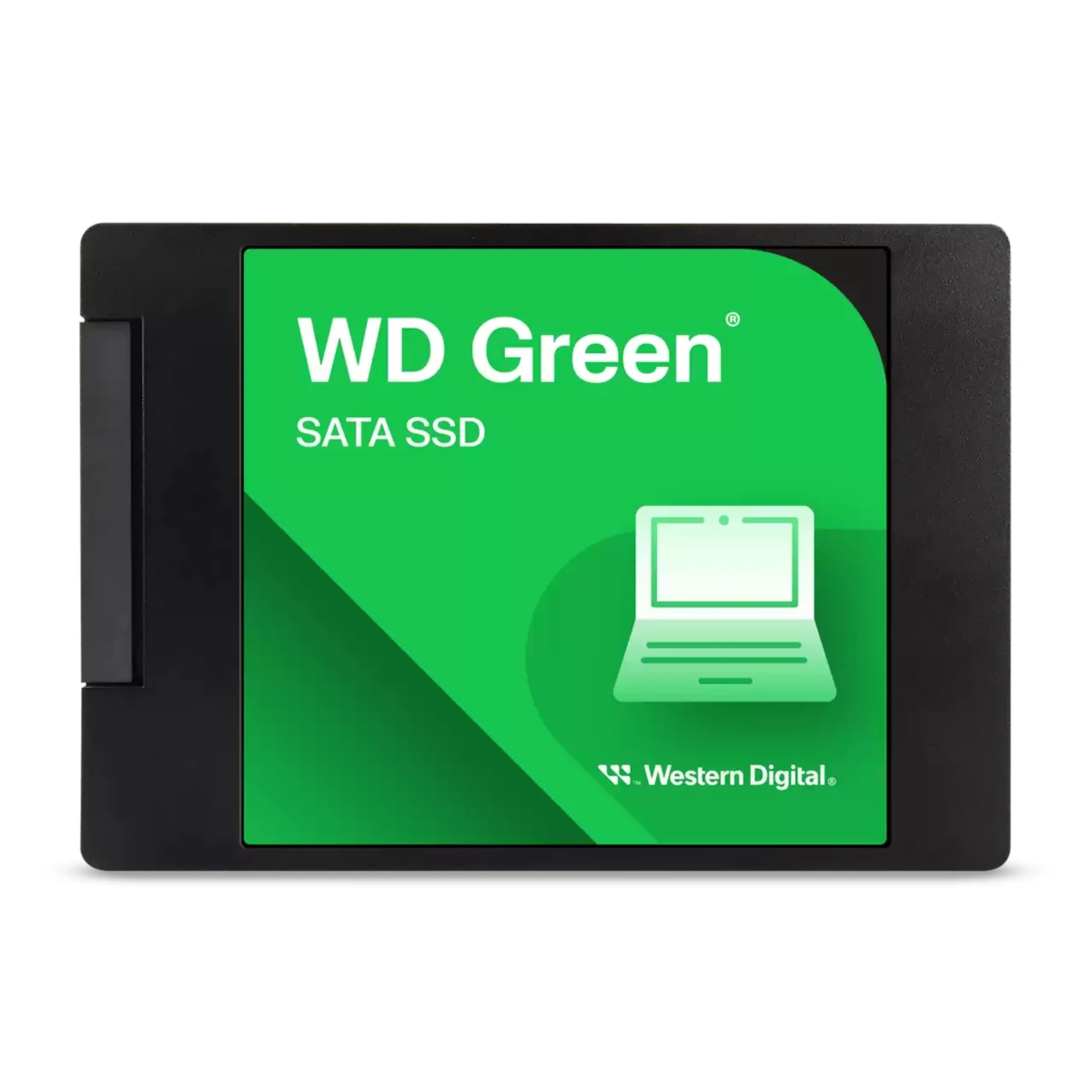 Vista lateral de Disco Ssd Estado Solido 240Gb 2,5 Wd Wds240G3G0A