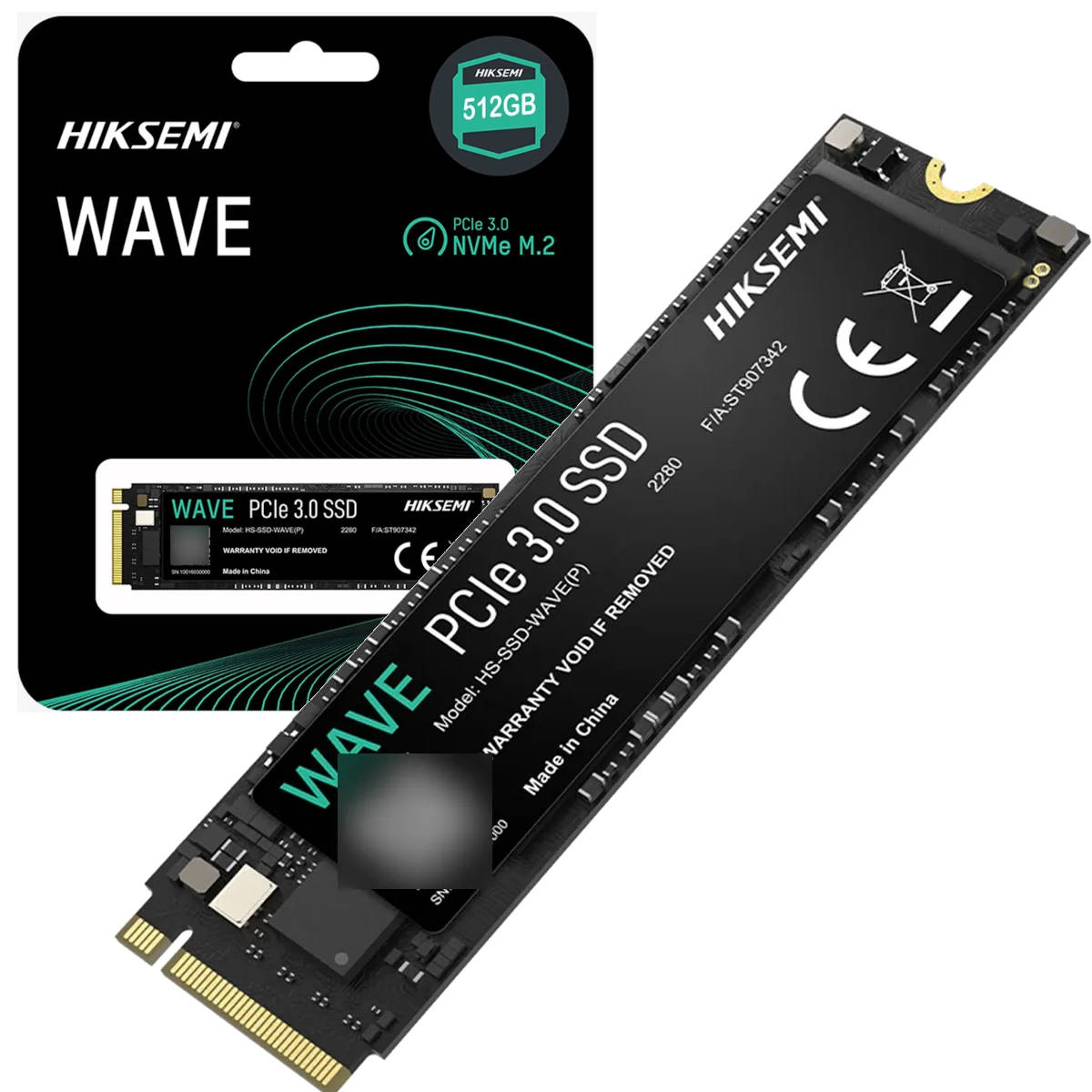 Disco Ssd Estado Solido 512Gb M.2 2280 Pcie Hiksemi Wave