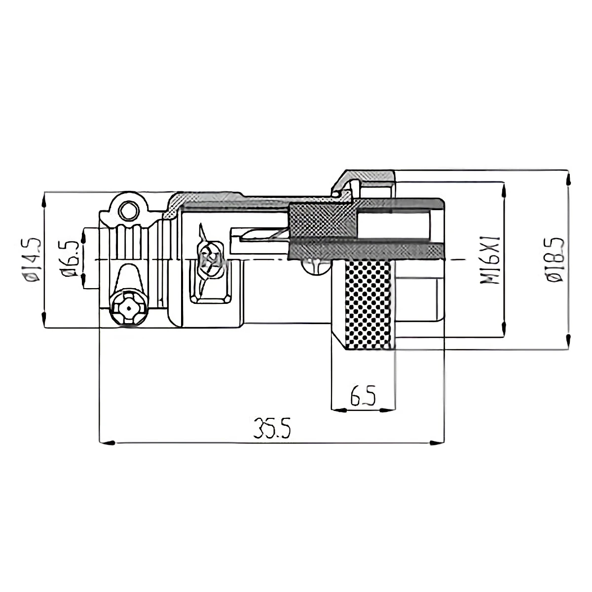 Miniatura 3 de GX16 Fichas y Conectores marca Arwen modelo MCR1-8P