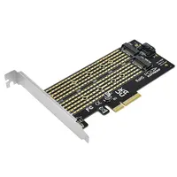 Placa Pci-E P/2 Discos M.2 Ssd Nvme Y Ngff (Sata) Placa Pci-E P/2 Discos M.2 Ssd Nvme Y Ngff (Sata)