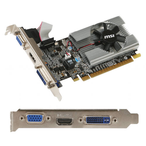 PLACA VIDEO PCI-E 1GB GEFORCE 210 MSI N210-MD1G/D3
