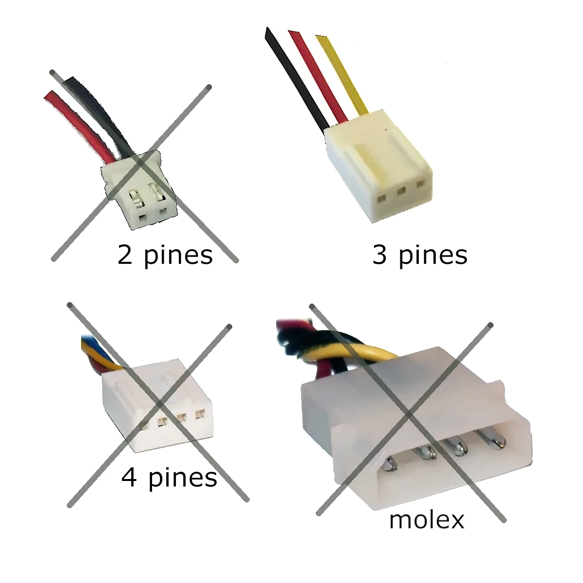 Miniatura 3 de Ventiladores 80x80 mm marca Nisuta modelo NSFAN3